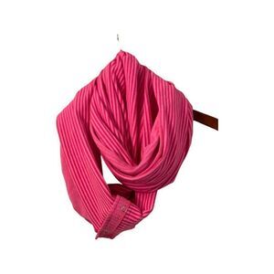 Iviva Womens Pink Stripe Scarf Size OS